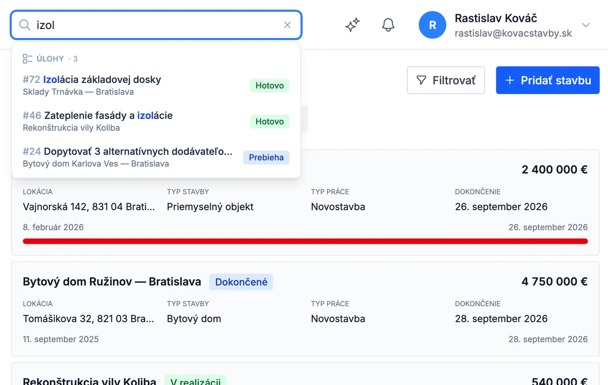 Nájdete to za sekundu